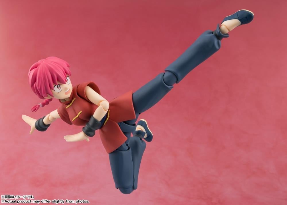 Ranma 1/2 S.H.Figuarts Ranma Saotome (Female Ver.) image 6