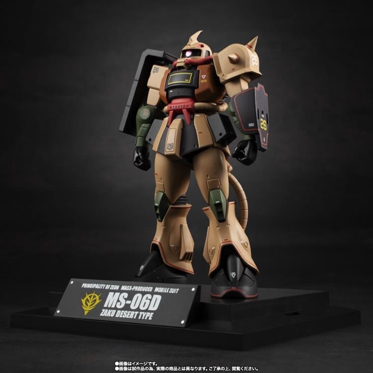 Mobile Suit Gundam Robot Spirits MS Mueseum MS-06D Zaku Desert Type (Ver. A.N.I.M.E.) Exclusive image 3