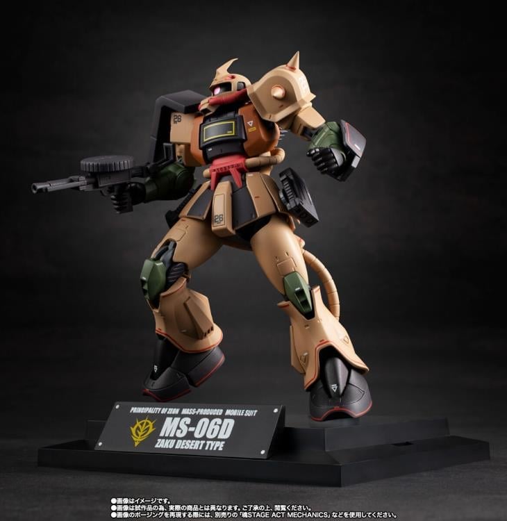 Mobile Suit Gundam Robot Spirits MS Mueseum MS-06D Zaku Desert Type (Ver. A.N.I.M.E.) Exclusive image 5