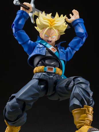 Dragon Ball Z S.H.Figuarts Super Saiyan Trunks (Boy from the Future) (Reissue) image 2