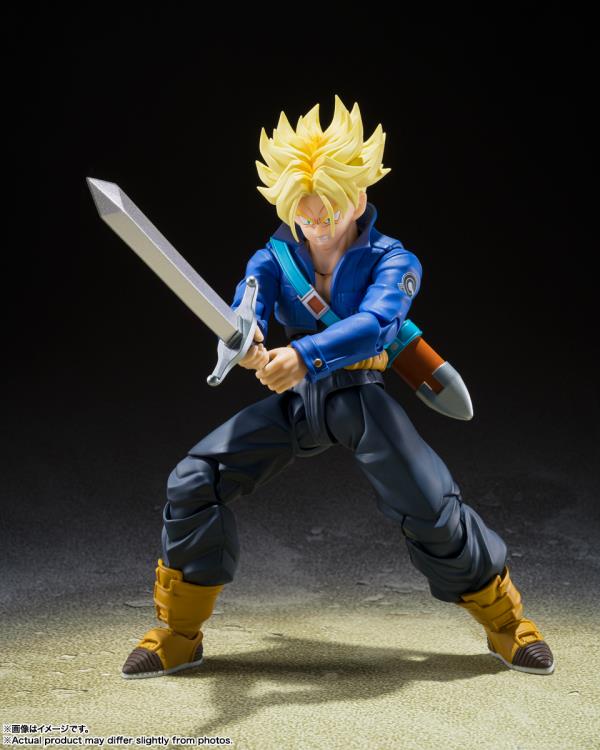 Dragon Ball Z S.H.Figuarts Super Saiyan Trunks (Boy from the Future) (Reissue) image 6