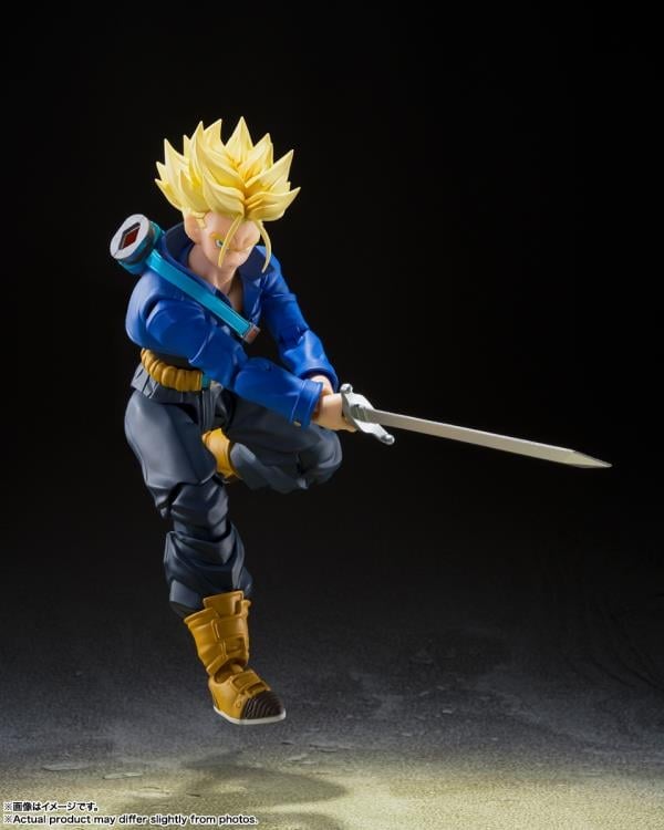 Dragon Ball Z S.H.Figuarts Super Saiyan Trunks (Boy from the Future) (Reissue) image 7