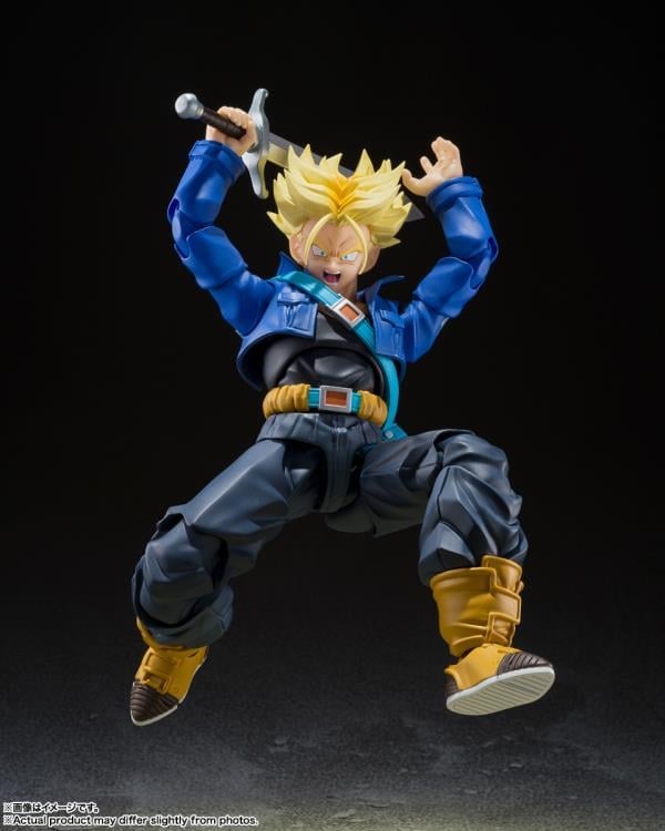Dragon Ball Z S.H.Figuarts Super Saiyan Trunks (Boy from the Future) (Reissue) image 8