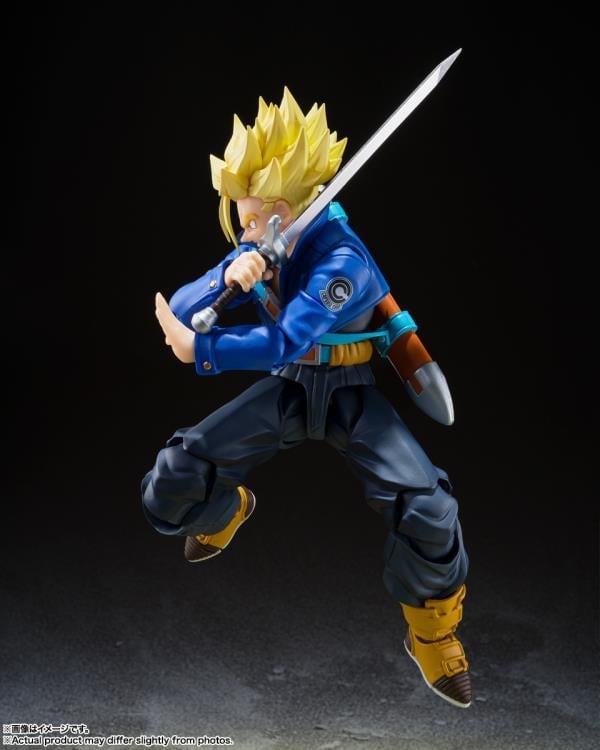 Dragon Ball Z S.H.Figuarts Super Saiyan Trunks (Boy from the Future) (Reissue) image 9