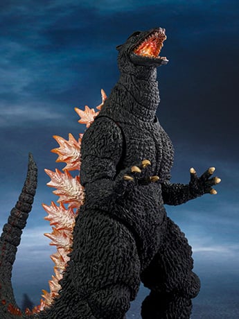 Godzilla: Final Wars (2004) S.H.MonsterArts Godzilla (Heat Ray Ver. Vs. New Gotengo) image 2