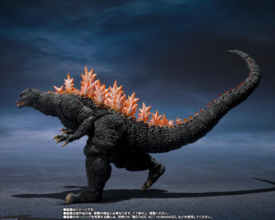 Godzilla: Final Wars (2004) S.H.MonsterArts Godzilla (Heat Ray Ver. Vs. New Gotengo) image 6