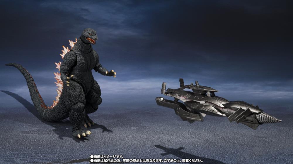 Godzilla: Final Wars (2004) S.H.MonsterArts Godzilla (Heat Ray Ver. Vs. New Gotengo) image 7