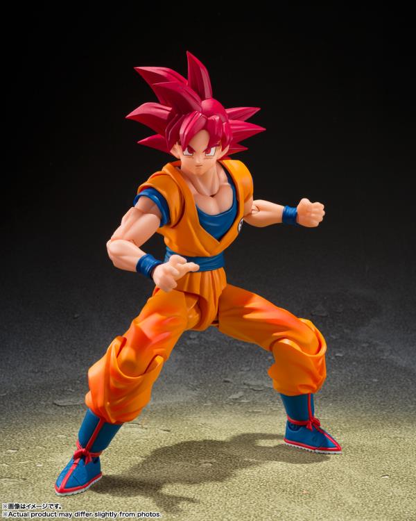 Dragon Ball Super S.H.Figuarts Super Saiyan God Goku (God Aura) image 4