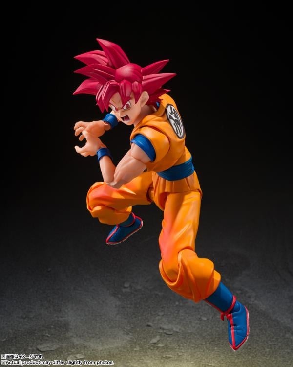 Dragon Ball Super S.H.Figuarts Super Saiyan God Goku (God Aura) image 5