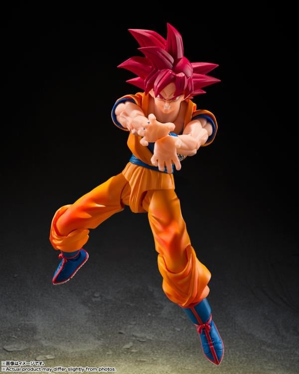 Dragon Ball Super S.H.Figuarts Super Saiyan God Goku (God Aura) image 6