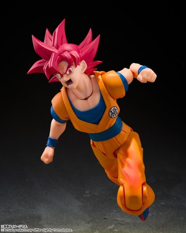Dragon Ball Super S.H.Figuarts Super Saiyan God Goku (God Aura) image 8