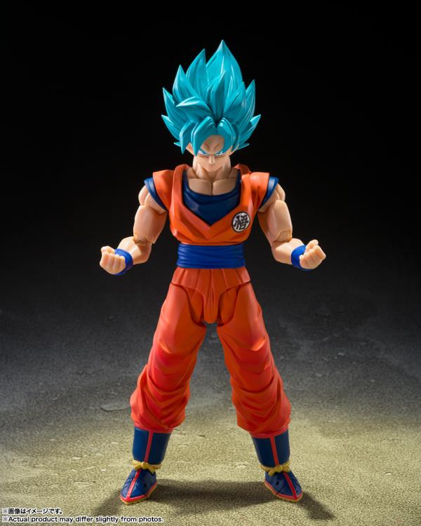Dragon Ball Super S.H.Figuarts Super Saiyan God Super Saiyan Goku (Blue Power Transcending Limits) image 3
