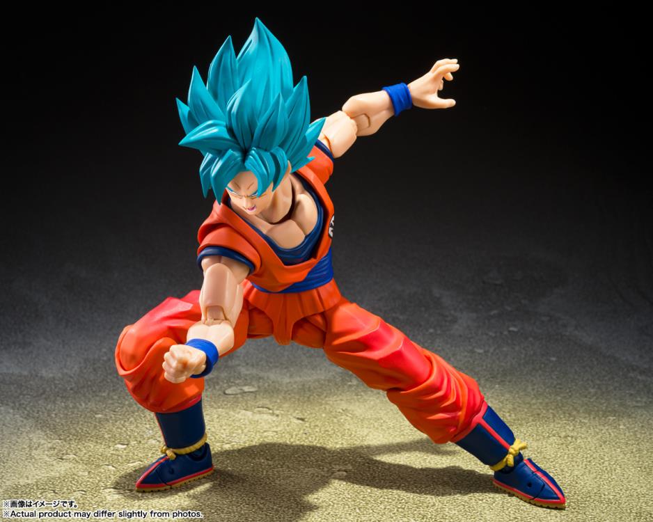 Dragon Ball Super S.H.Figuarts Super Saiyan God Super Saiyan Goku (Blue Power Transcending Limits) image 5
