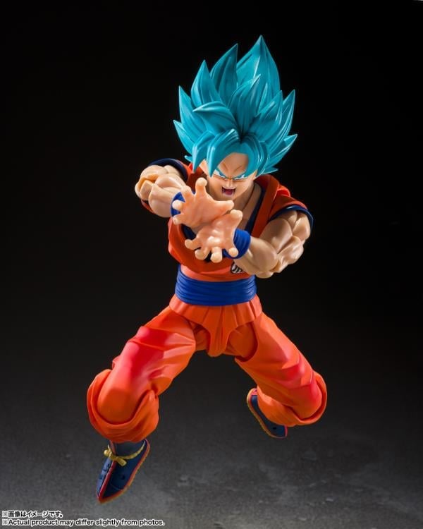 Dragon Ball Super S.H.Figuarts Super Saiyan God Super Saiyan Goku (Blue Power Transcending Limits) image 6