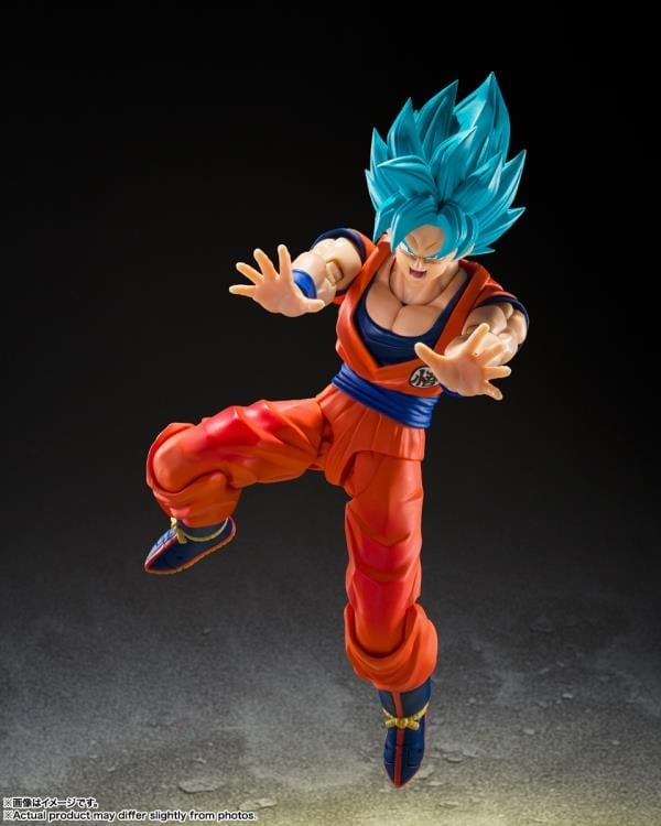 Dragon Ball Super S.H.Figuarts Super Saiyan God Super Saiyan Goku (Blue Power Transcending Limits) image 7