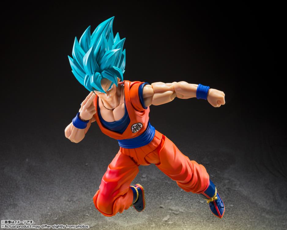 Dragon Ball Super S.H.Figuarts Super Saiyan God Super Saiyan Goku (Blue Power Transcending Limits) image 8