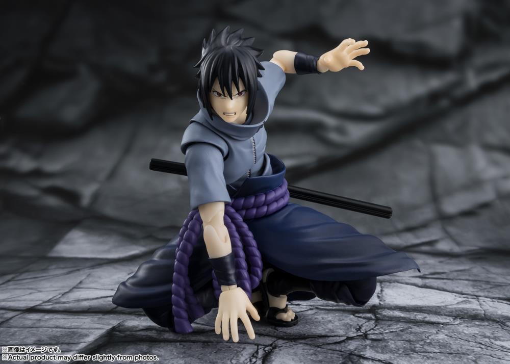 Naruto: Shippuden S.H.Figuarts Sasuke Uchiha (Solitary Shinobi) image 6