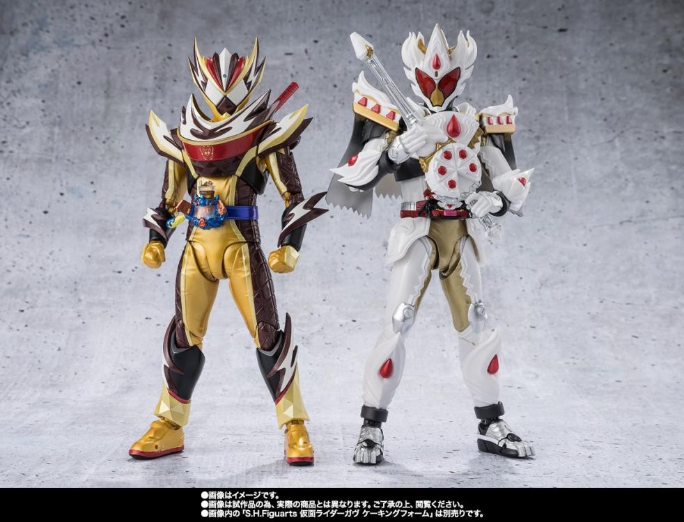 Kamen Rider Gavv S.H.Figuarts Kamen Rider Valen (Frappe Custom Ver.) & Saku To Effect Parts Exclusive Set image 10