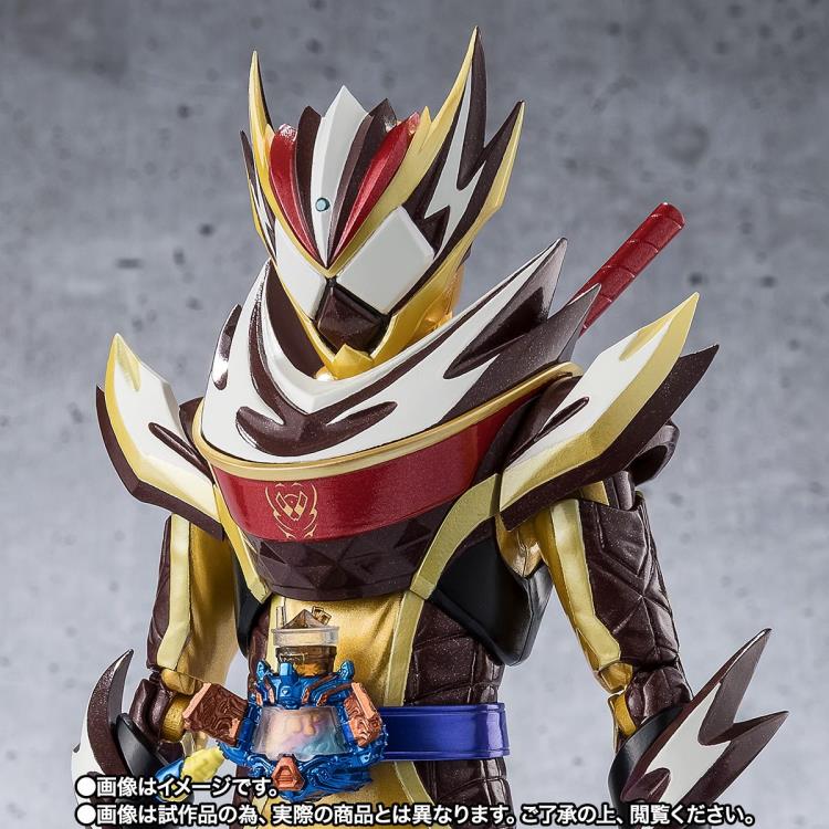 Kamen Rider Gavv S.H.Figuarts Kamen Rider Valen (Frappe Custom Ver.) & Saku To Effect Parts Exclusive Set image 3
