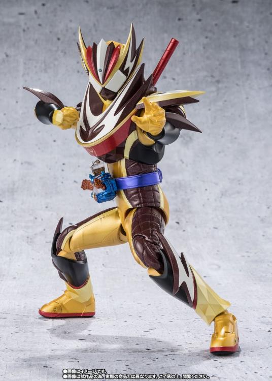 Kamen Rider Gavv S.H.Figuarts Kamen Rider Valen (Frappe Custom Ver.) & Saku To Effect Parts Exclusive Set image 5