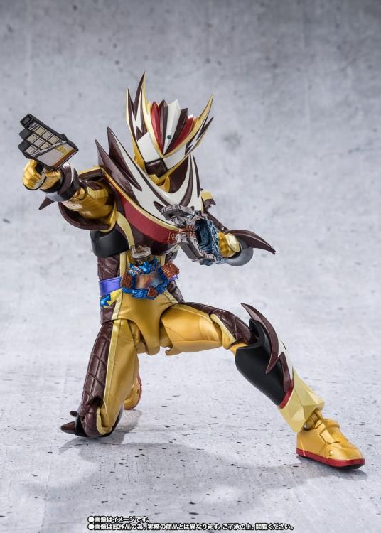 Kamen Rider Gavv S.H.Figuarts Kamen Rider Valen (Frappe Custom Ver.) & Saku To Effect Parts Exclusive Set image 6