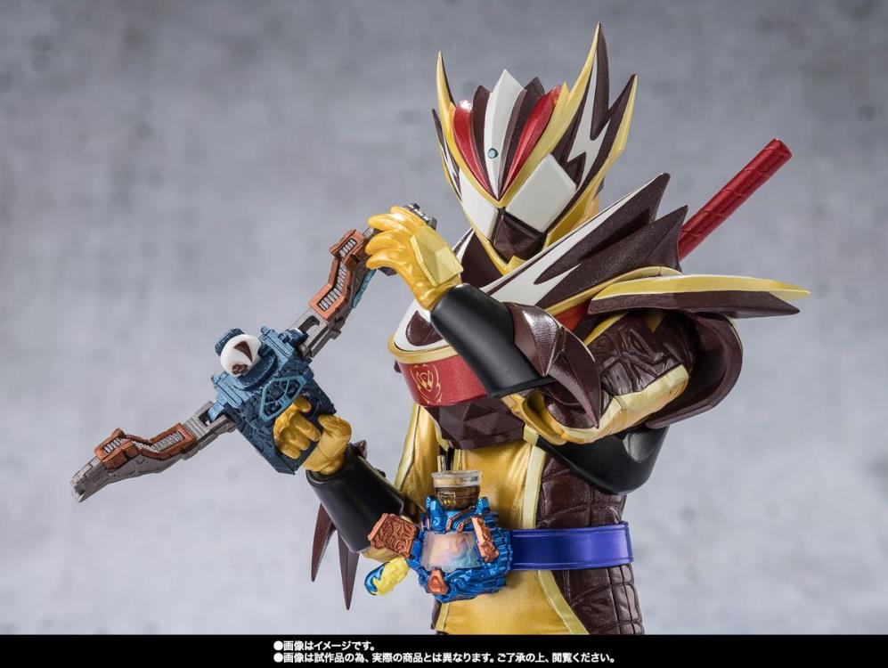 Kamen Rider Gavv S.H.Figuarts Kamen Rider Valen (Frappe Custom Ver.) & Saku To Effect Parts Exclusive Set image 8