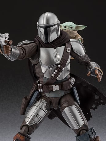 Star Wars: The Mandalorian & Grogu S.H.Figuarts The Mandalorian & Grogu Set image 2