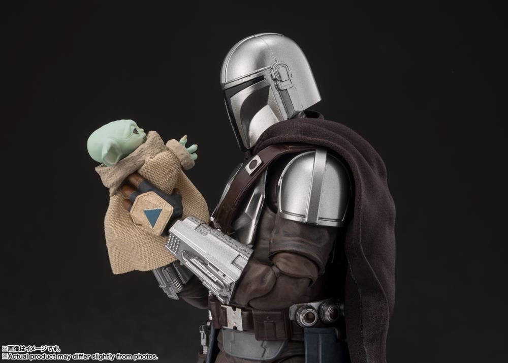 Star Wars: The Mandalorian & Grogu S.H.Figuarts The Mandalorian & Grogu Set image 7