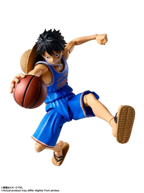 One Piece x NBA S.H.Figuarts Monkey D. Luffy (New York Knicks) Exclusive image 9