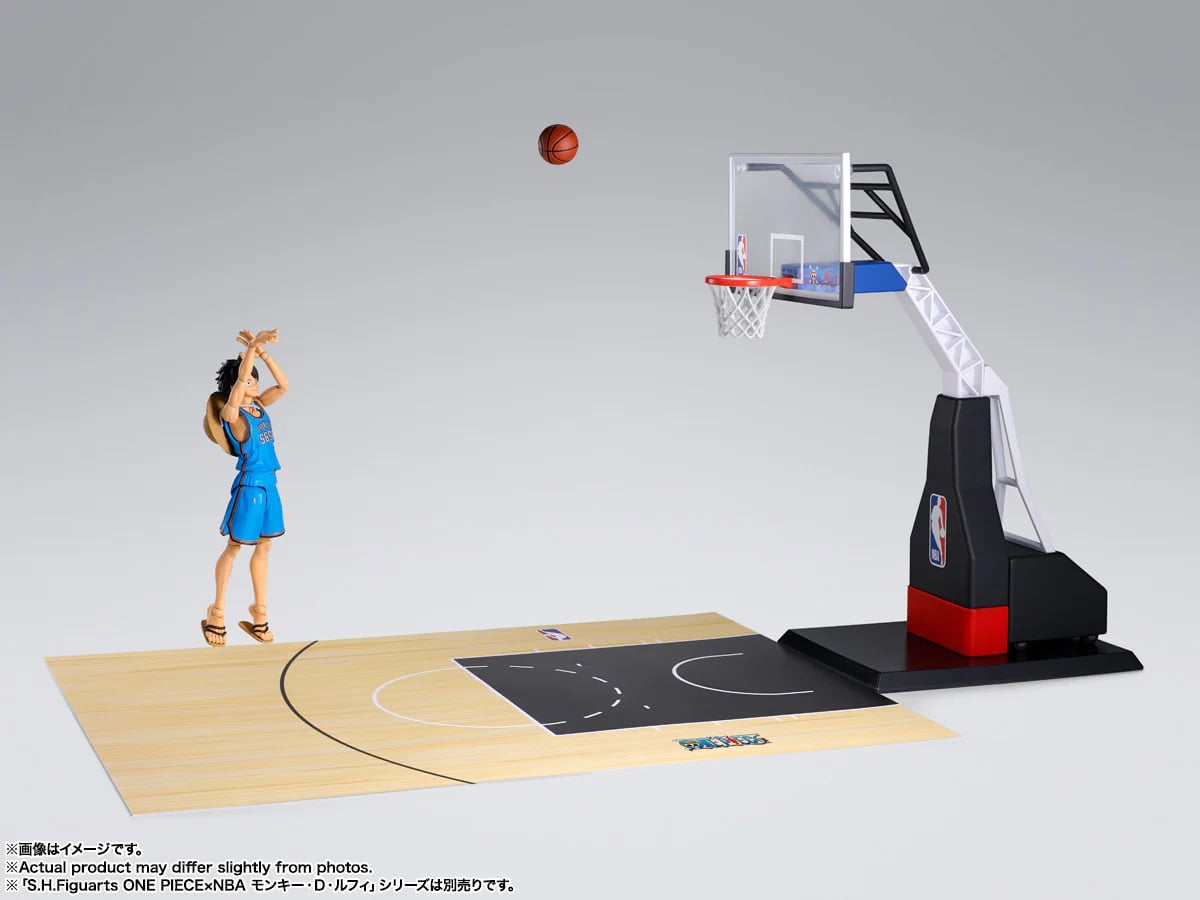One Piece x NBA S.H.Figuarts Monkey D. Luffy (Oklahoma City Thunder) Exclusive image 9