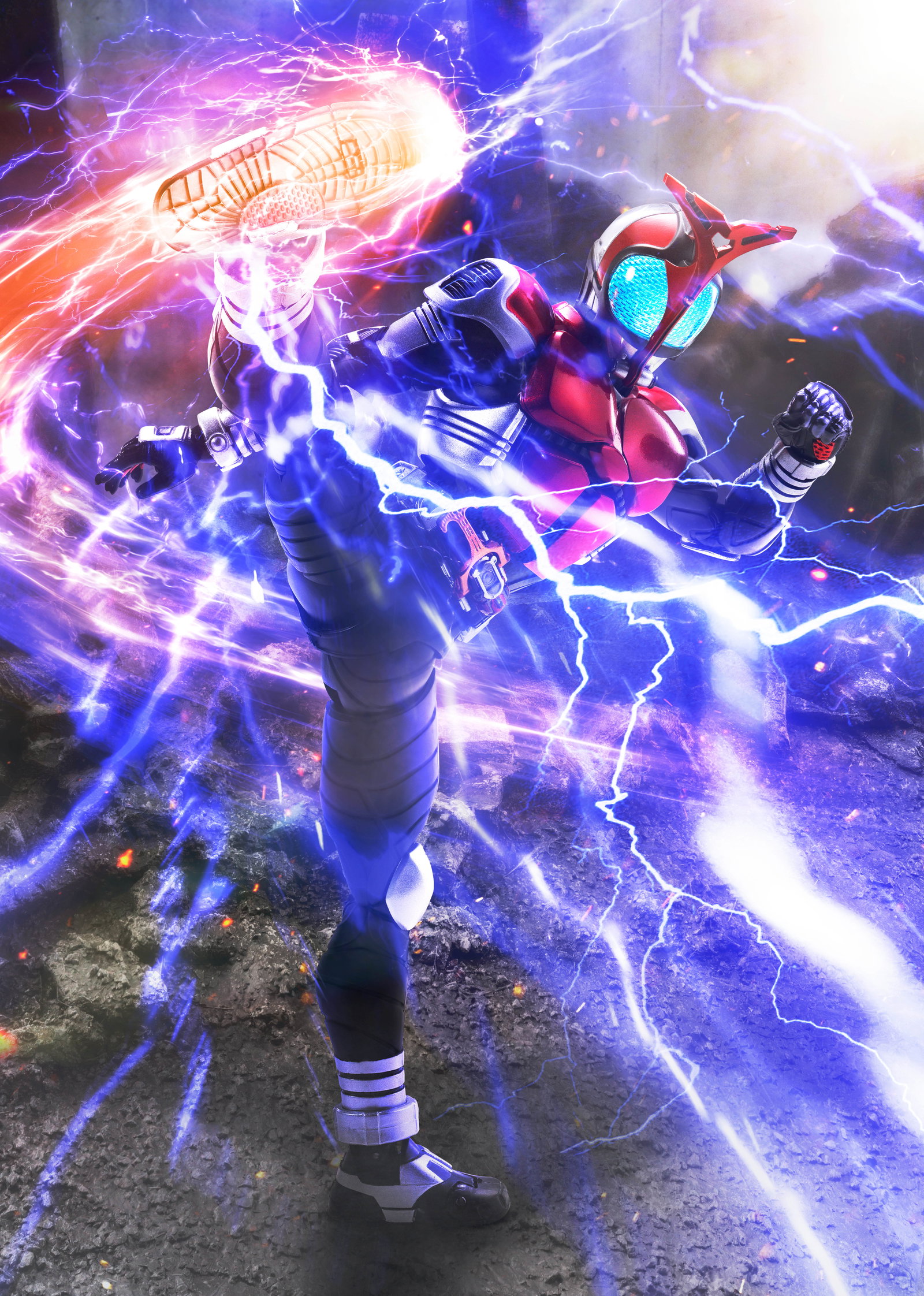 Kamen Rider Kabuto S.H.Figuarts -Shinkocchou Seihou- Kamen Rider Kabuto (Rider Form 20th Anniversary) image 3