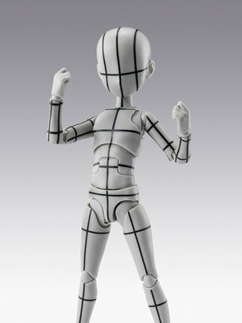 S.H.Figuarts Body-kun Ken Sugimori Edition (Wireframe Gray Color Ver.) image 2