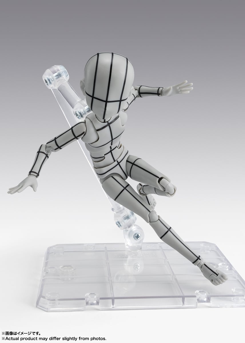 S.H.Figuarts Body-kun Ken Sugimori Edition (Wireframe Gray Color Ver.) image 6