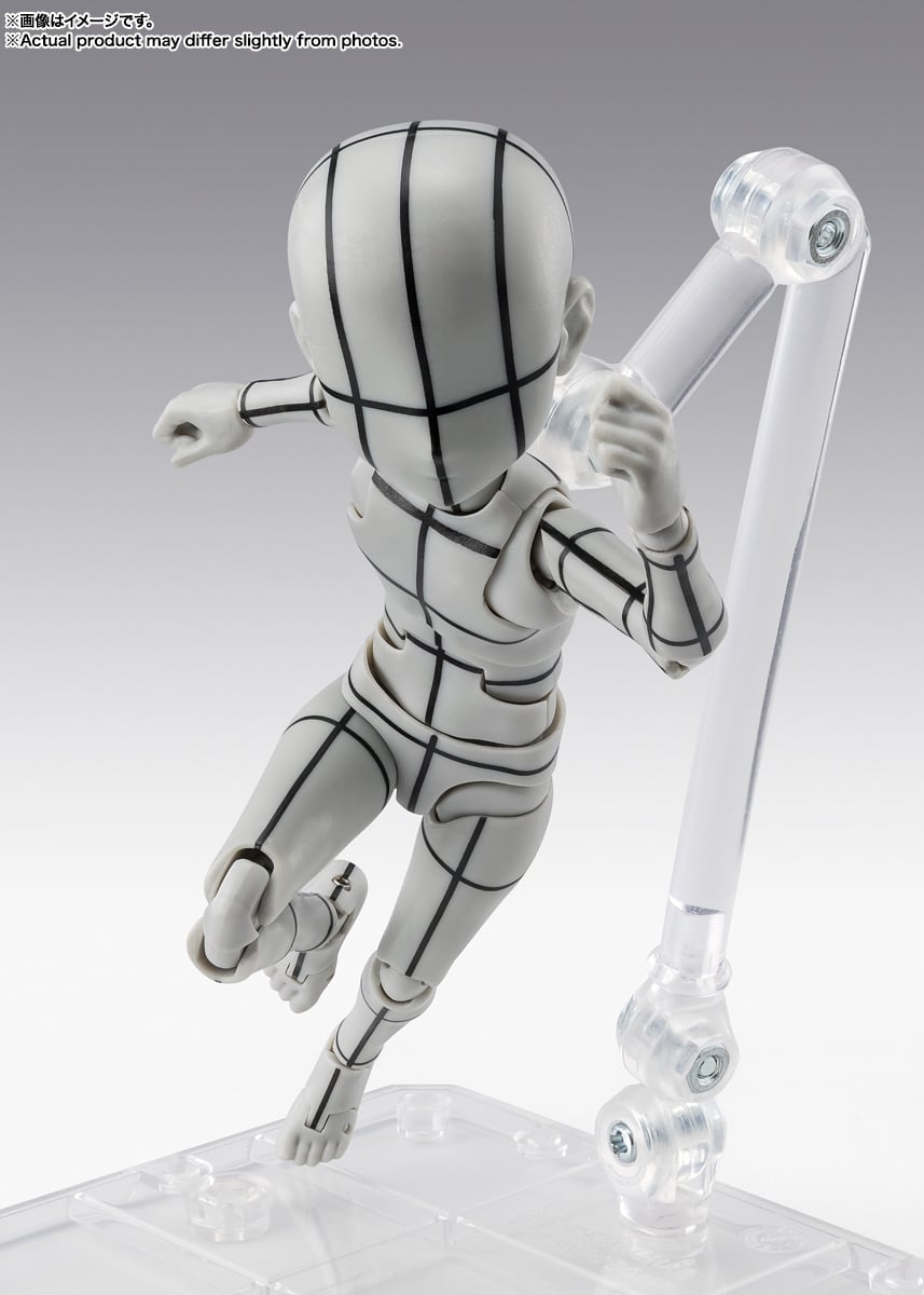S.H.Figuarts Body-kun Ken Sugimori Edition (Wireframe Gray Color Ver.) image 7