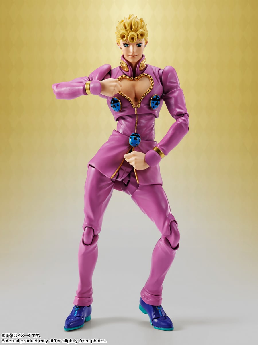 JoJo's Bizarre Adventure: Golden Wind S.H.Figuarts Giorno Giovanna image 3