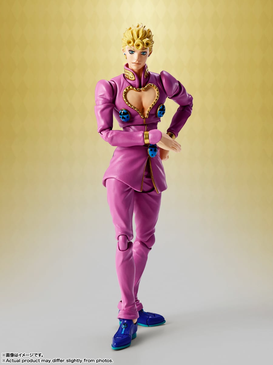 JoJo's Bizarre Adventure: Golden Wind S.H.Figuarts Giorno Giovanna image 4