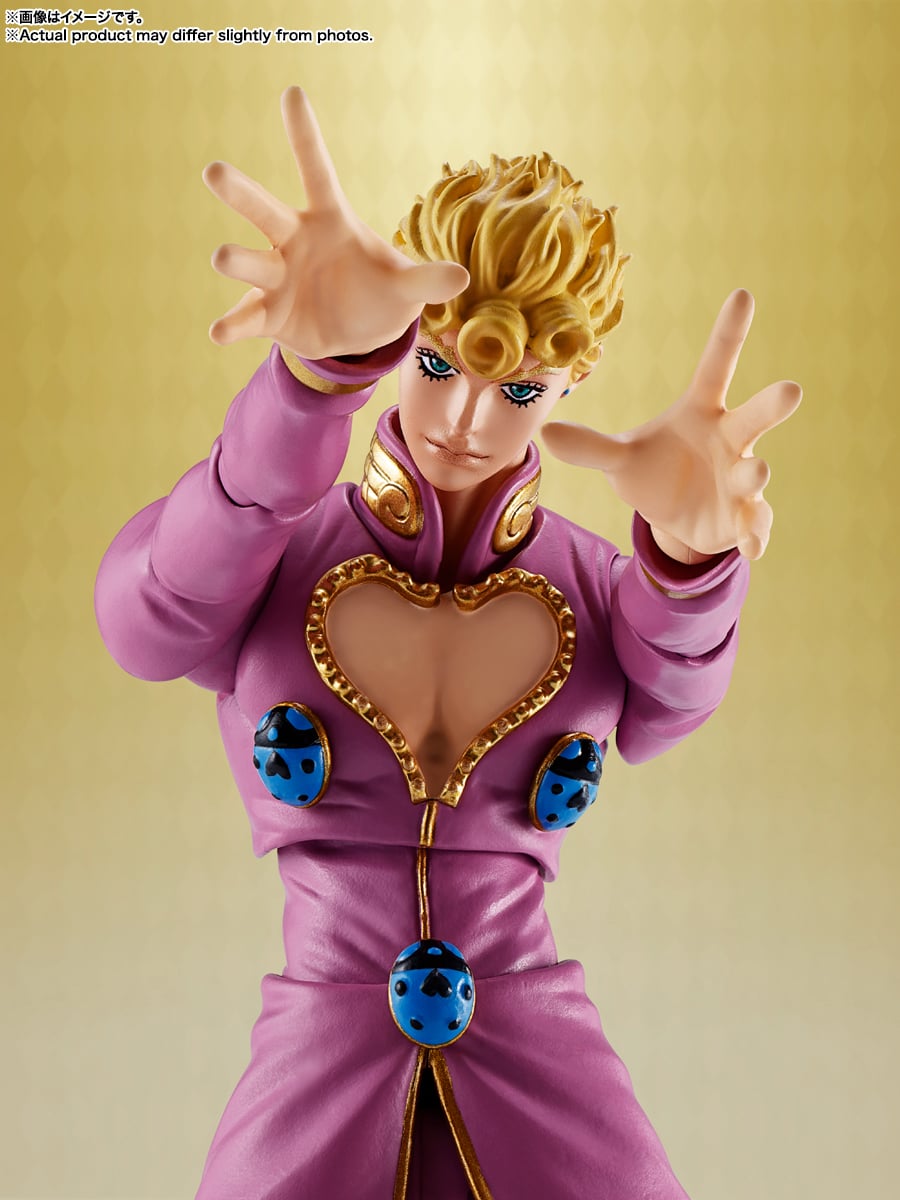 JoJo's Bizarre Adventure: Golden Wind S.H.Figuarts Giorno Giovanna image 6