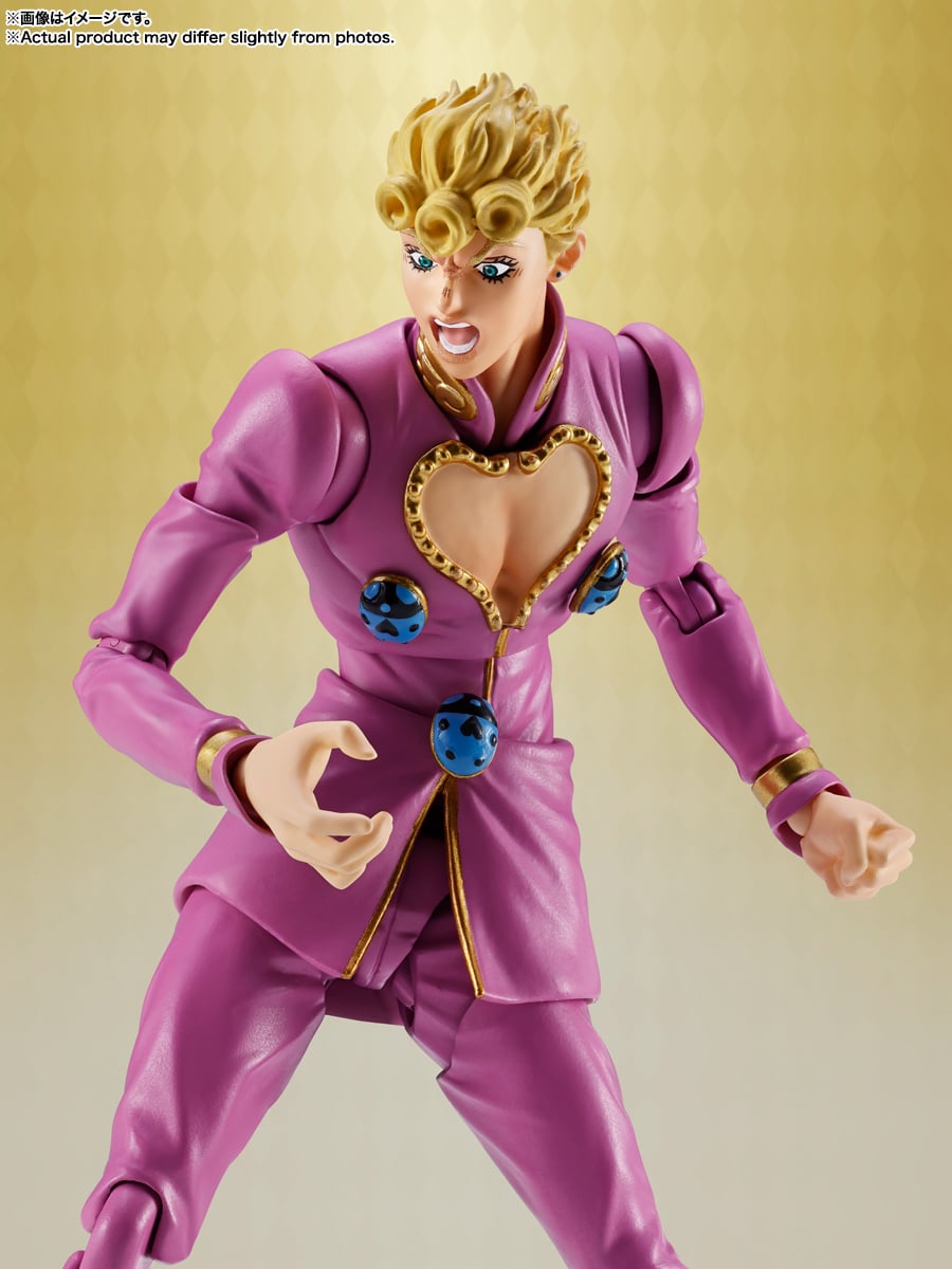 JoJo's Bizarre Adventure: Golden Wind S.H.Figuarts Giorno Giovanna image 7