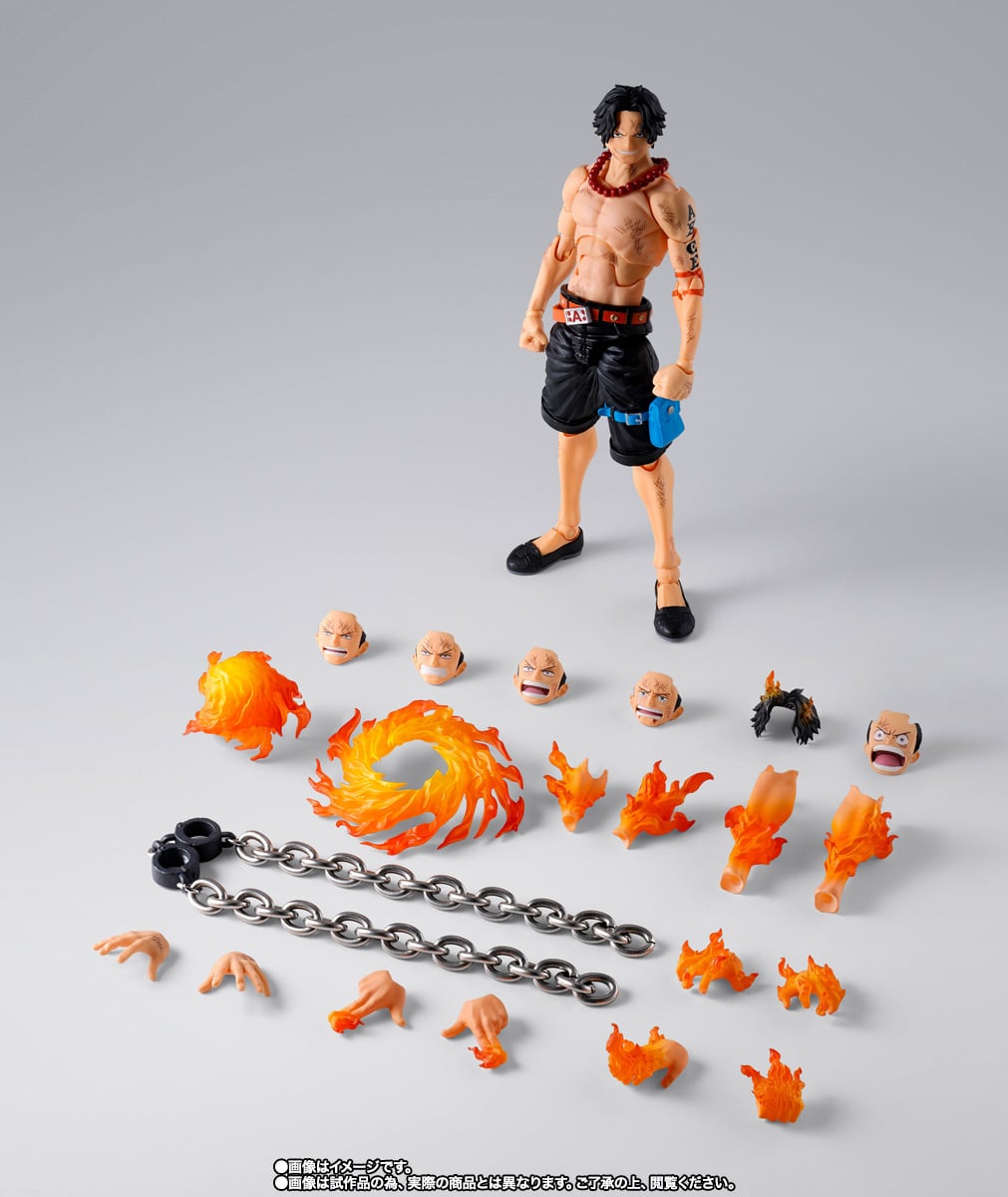 One Piece S.H.Figuarts Portgas D. Ace (Marineford) Exclusive image 10