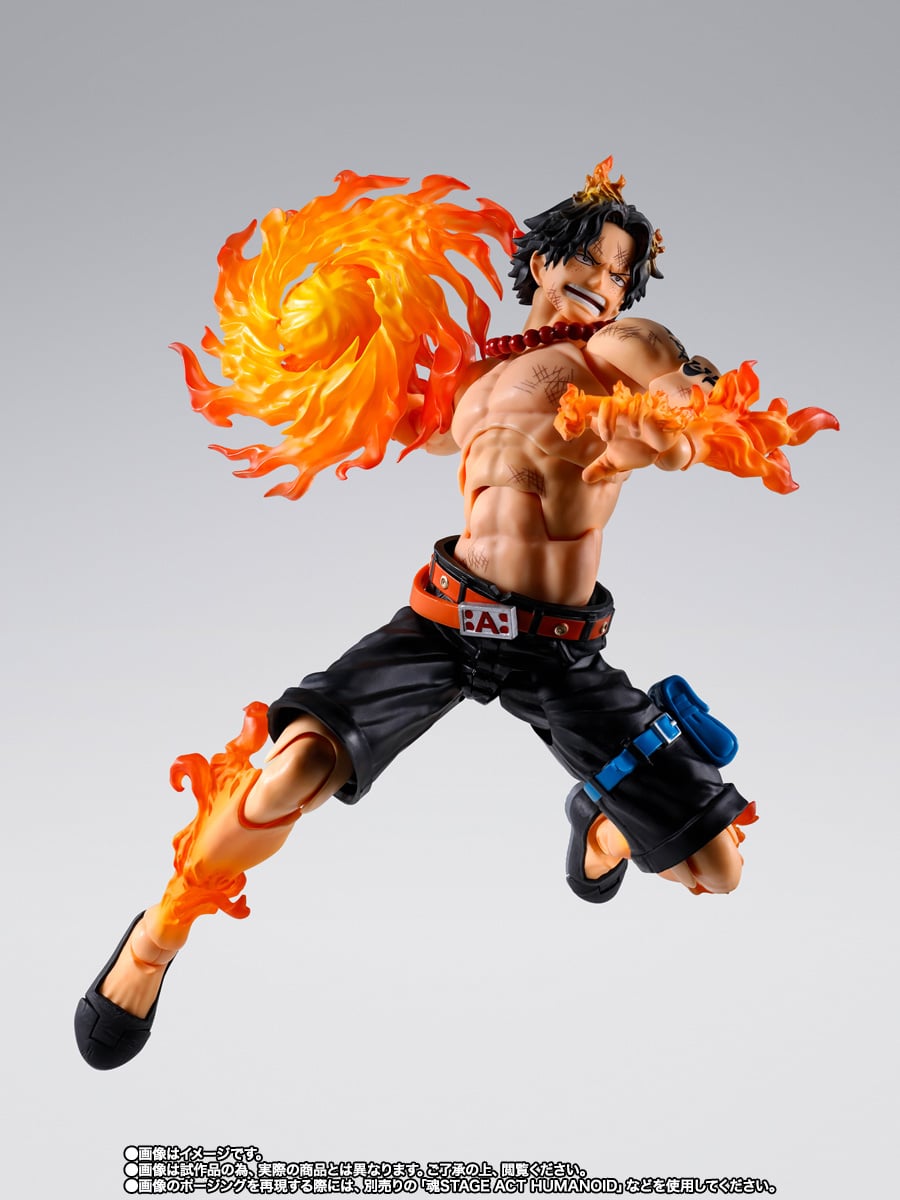 One Piece S.H.Figuarts Portgas D. Ace (Marineford) Exclusive image 6