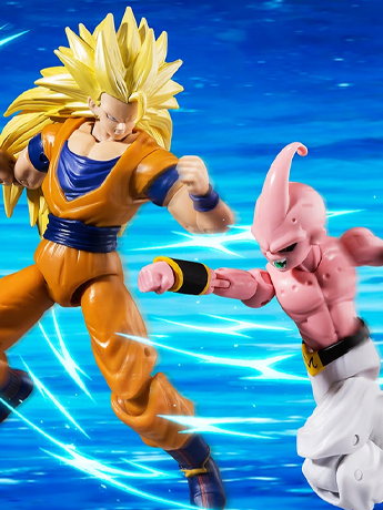 Dragon Ball Super Dragon Stars Super Saiyan 3 Goku vs. Majin Buu Final Battle Pack image 2