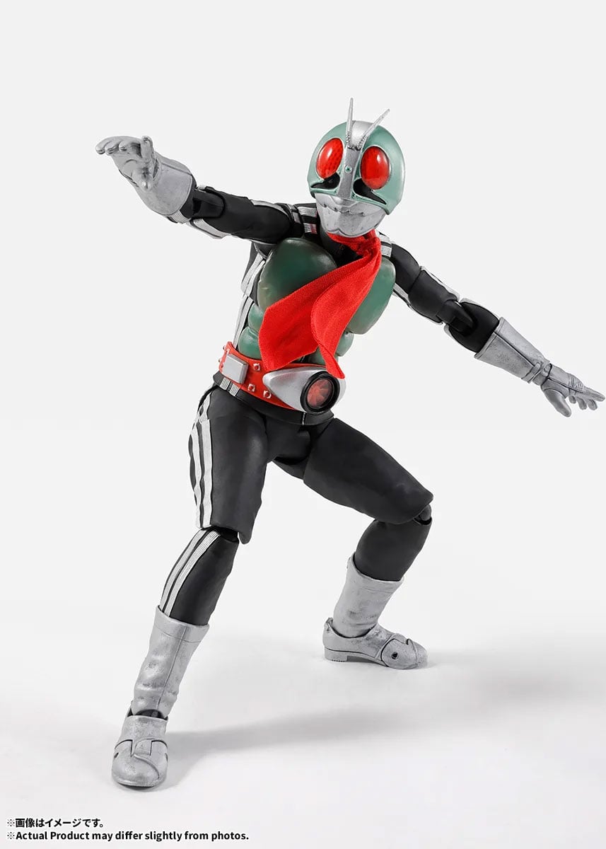 Kamen Rider S.H.Figuarts -Shinkocchou Seihou- Kamen Rider No.1 (Legendary Showa Masked Riders Edition) image 4