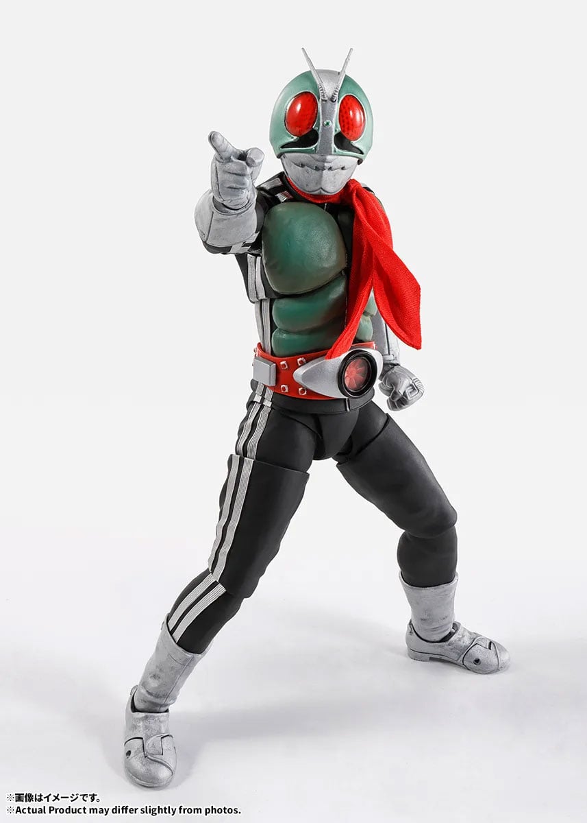 Kamen Rider S.H.Figuarts -Shinkocchou Seihou- Kamen Rider No.1 (Legendary Showa Masked Riders Edition) image 5