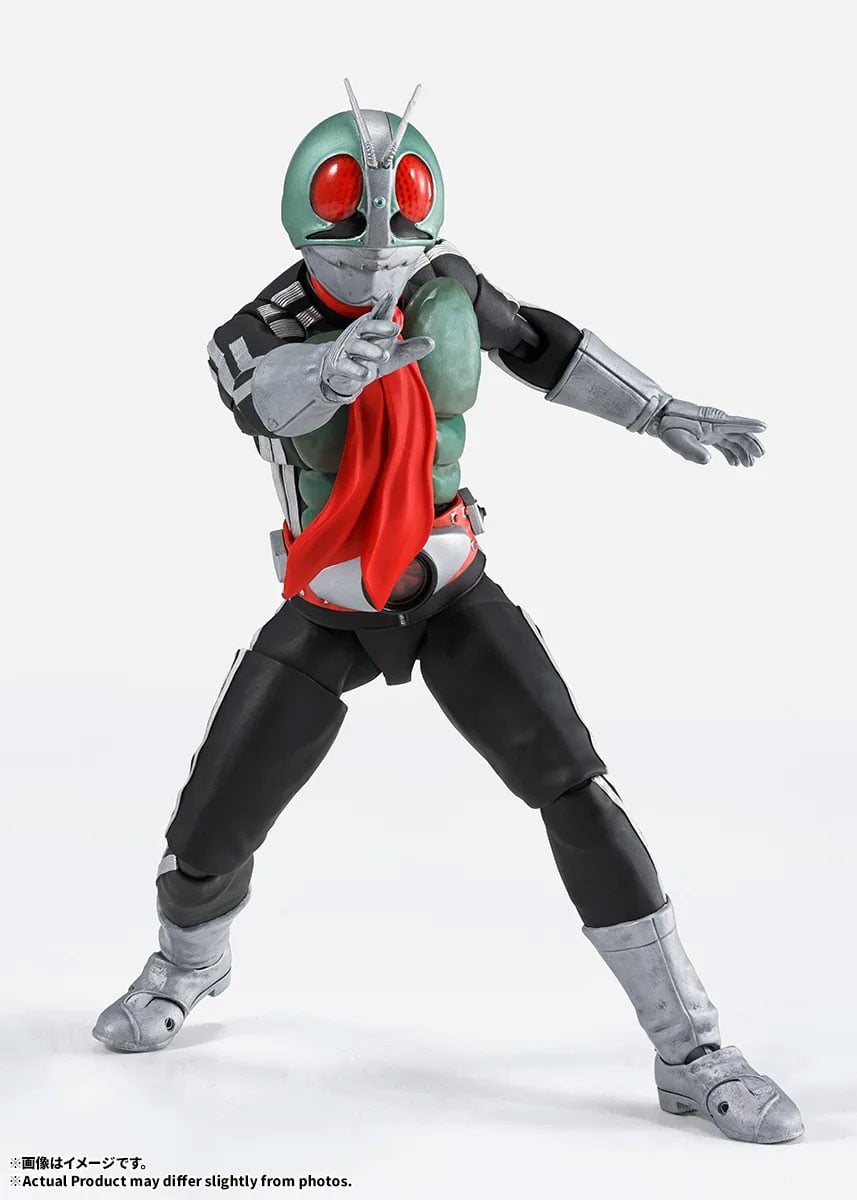 Kamen Rider S.H.Figuarts -Shinkocchou Seihou- Kamen Rider No.1 (Legendary Showa Masked Riders Edition) image 7