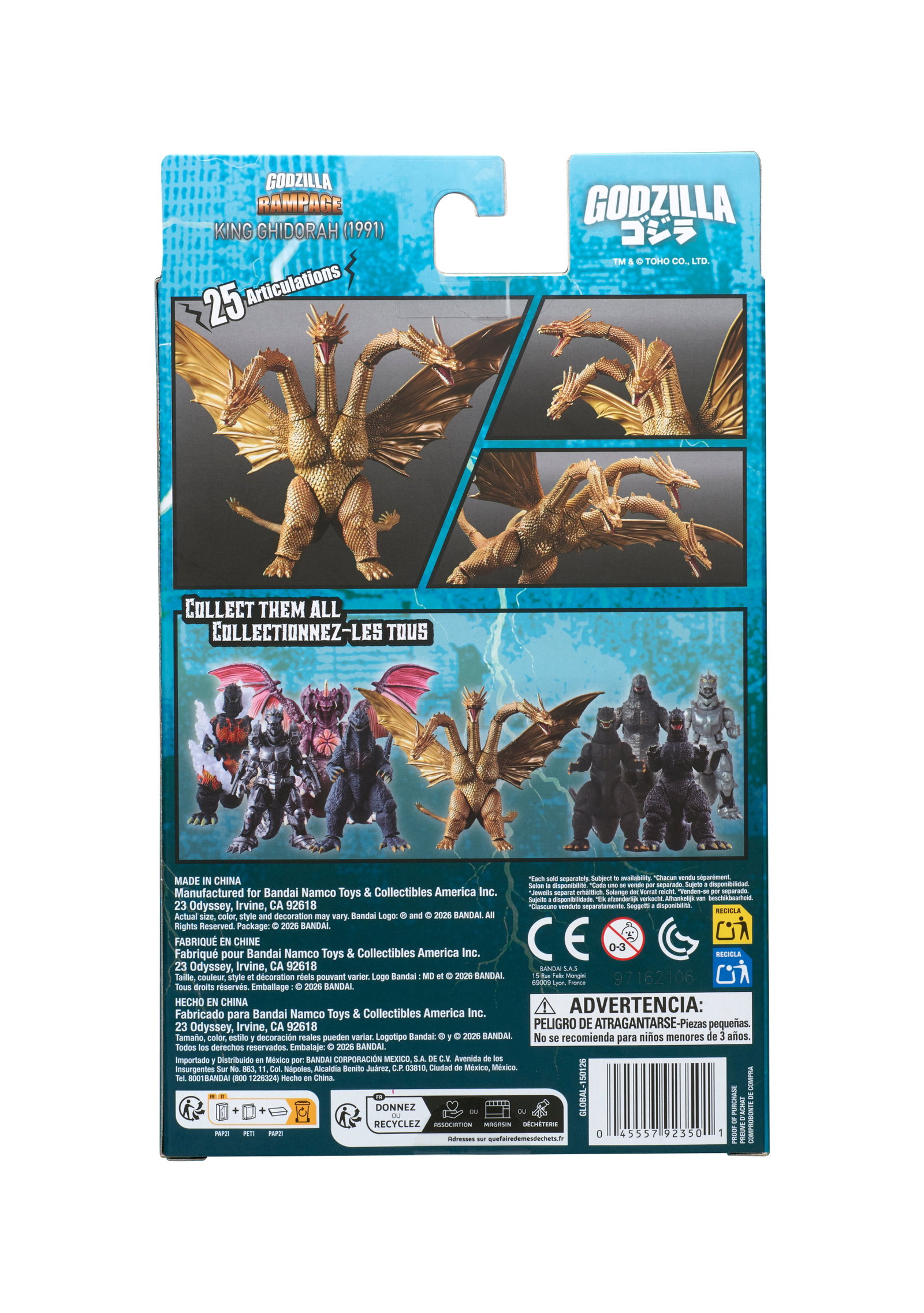 Godzilla vs, King Ghidorah (1991) Godzilla Rampage King Ghidorah image 6