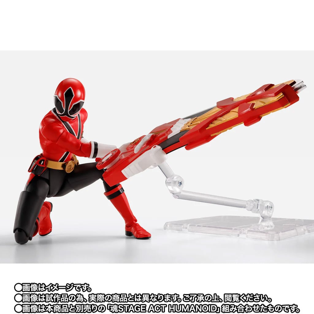 Samurai Sentai Shinkenger S.H.Figuarts -Shinkocchou Seihou- Shinken Red Exclusive image 10
