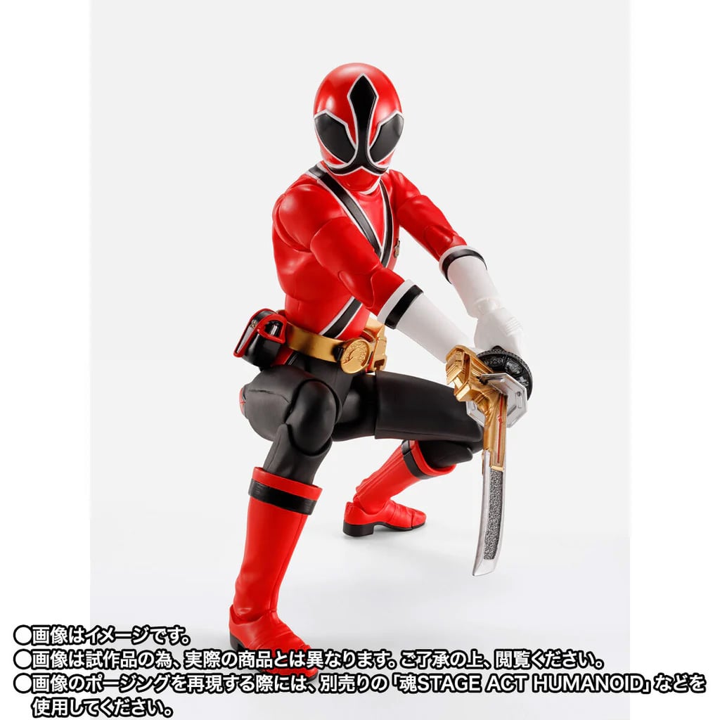 Samurai Sentai Shinkenger S.H.Figuarts -Shinkocchou Seihou- Shinken Red Exclusive image 5
