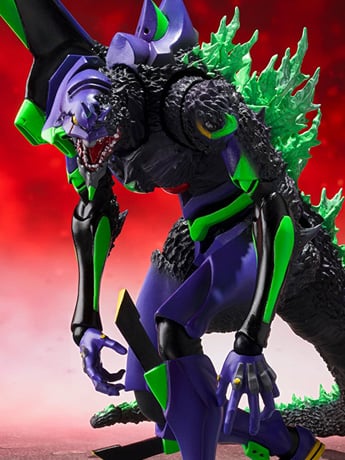 Godzilla vs. Evangelion S.H.MonsterArts Evangelion Test Type-01 "G" Awakening Form image 2