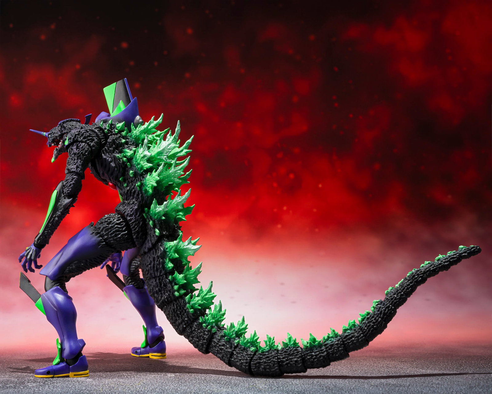 Godzilla vs. Evangelion S.H.MonsterArts Evangelion Test Type-01 "G" Awakening Form image 6