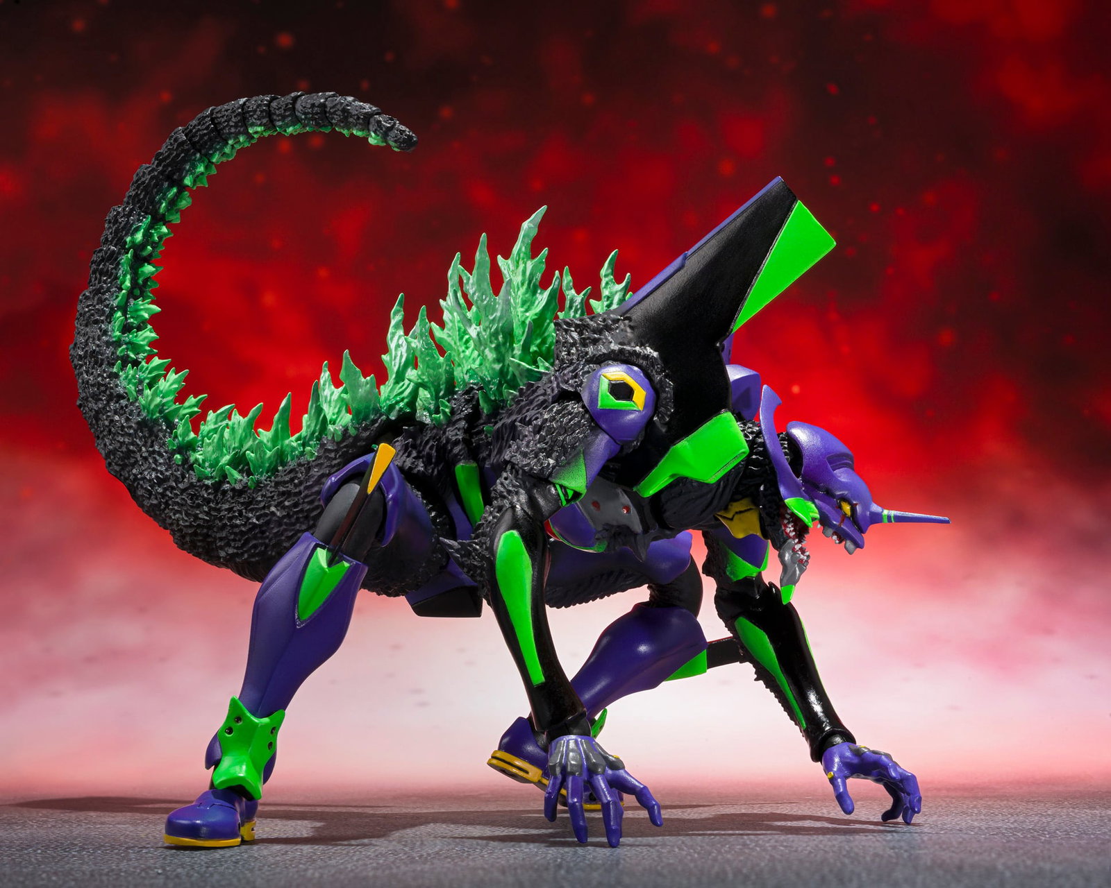 Godzilla vs. Evangelion S.H.MonsterArts Evangelion Test Type-01 "G" Awakening Form image 7